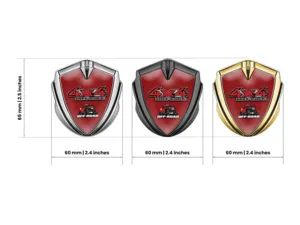 Emblema Silicone Badge Professionale Robusto